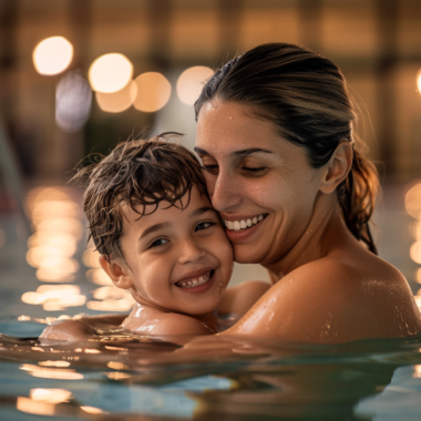 Pinguine (Wassergewöhnung) und Delfine ab 5)