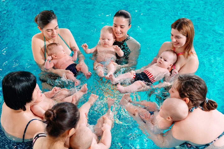 Wassergewöhnung und Schwimmkurse für Babys, Kleinkinder und Kinder